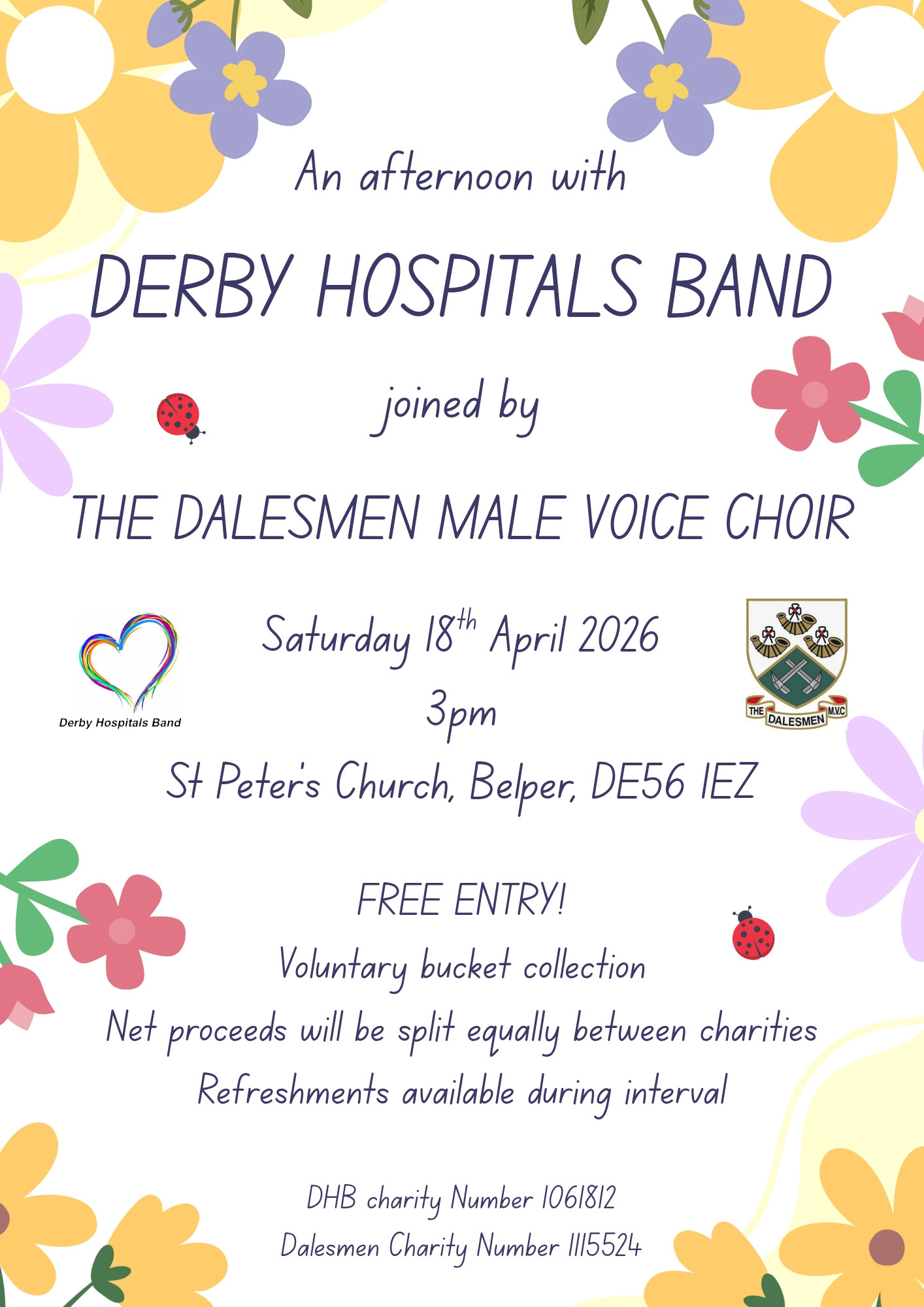 An afternoon with Derby Hospitals Band